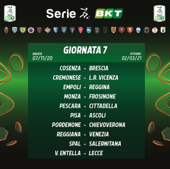 calendario Serie B